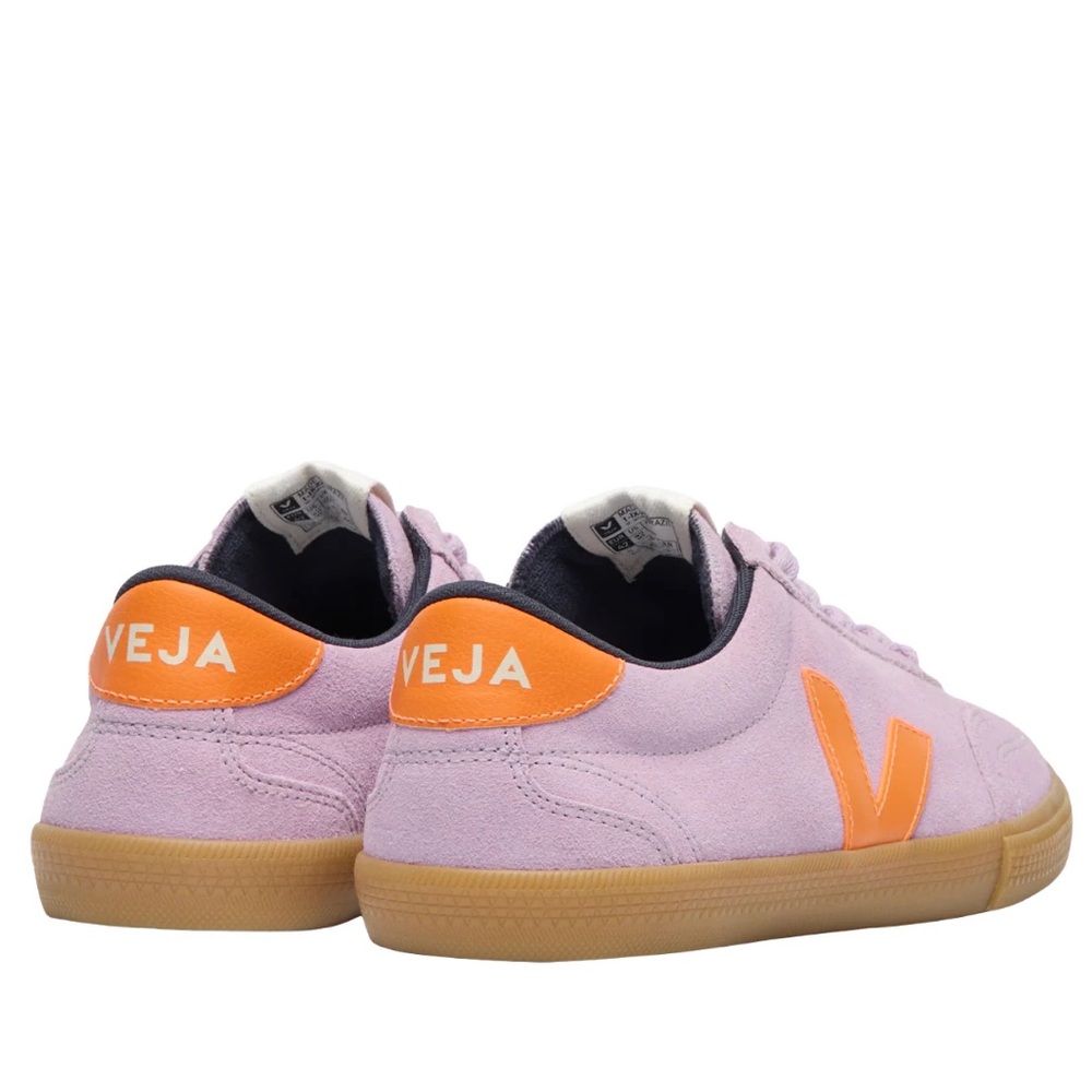 Veja Women’s Volley Suede Sneakers in “Orchid Fury”